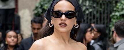 Rosalía asistiendo a un 'show' de moda en Nueva York Rosalía asistiendo a un 'show' de moda en Nueva York