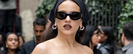 Rosalía asistiendo a un 'show' de moda en Nueva York Rosalía asistiendo a un 'show' de moda en Nueva York