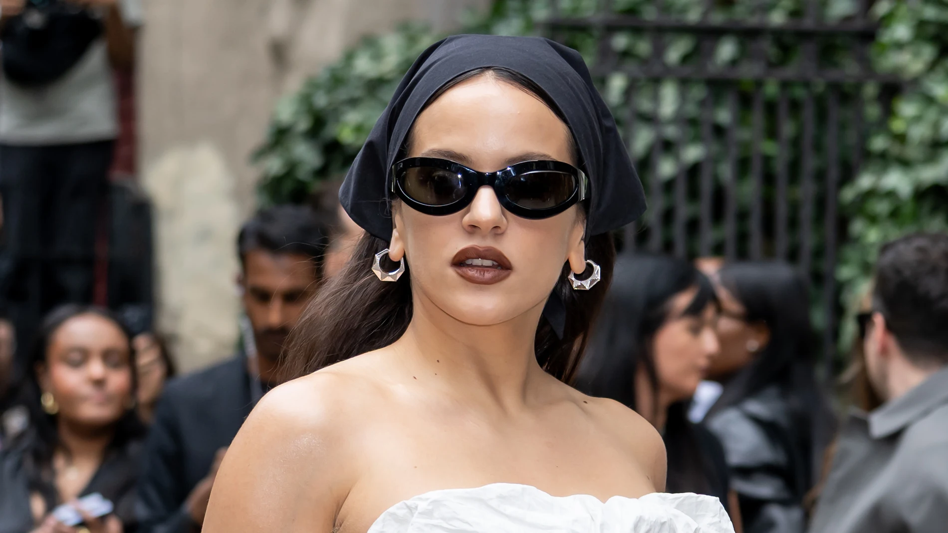 Rosalía asistiendo a un 'show' de moda en Nueva York Rosalía asistiendo a un 'show' de moda en Nueva York