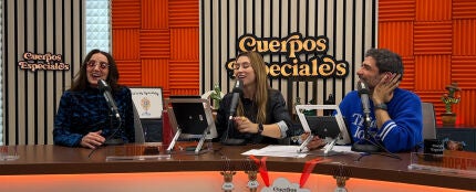 Luz Casal con Eva Soriano y Nacho García Luz Casal con Eva Soriano y Nacho García