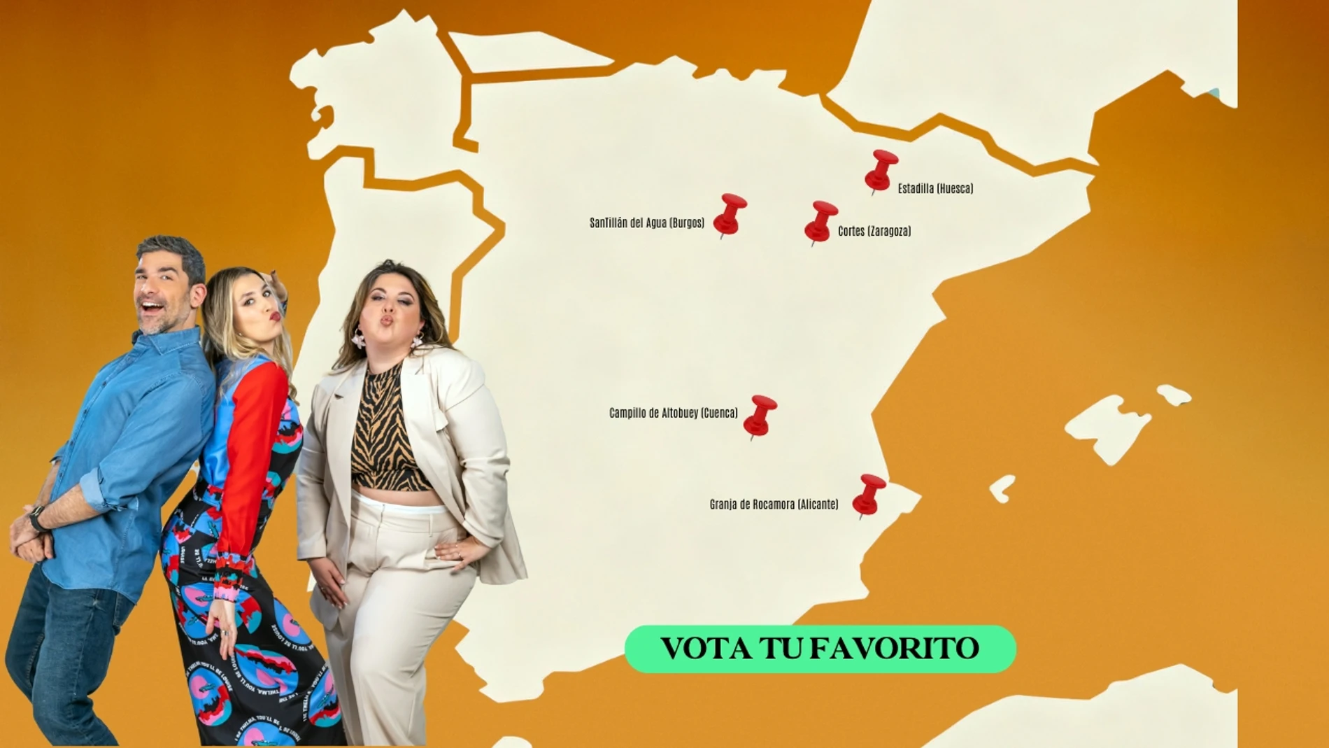 Vota por tu favorito para llevarse el premio en 'Pueblos especiales' Vota por tu favorito para llevarse el premio en 'Pueblos especiales'