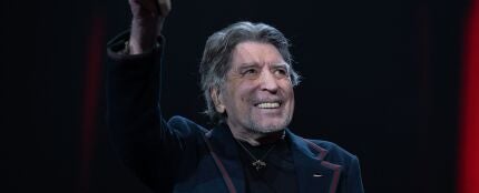 Joaquín Sabina en el último concierto de su carrera en el Movistar Arena de Madrid