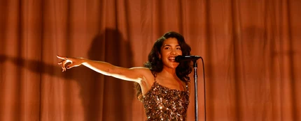 La artista Olivia Dean La artista Olivia Dean