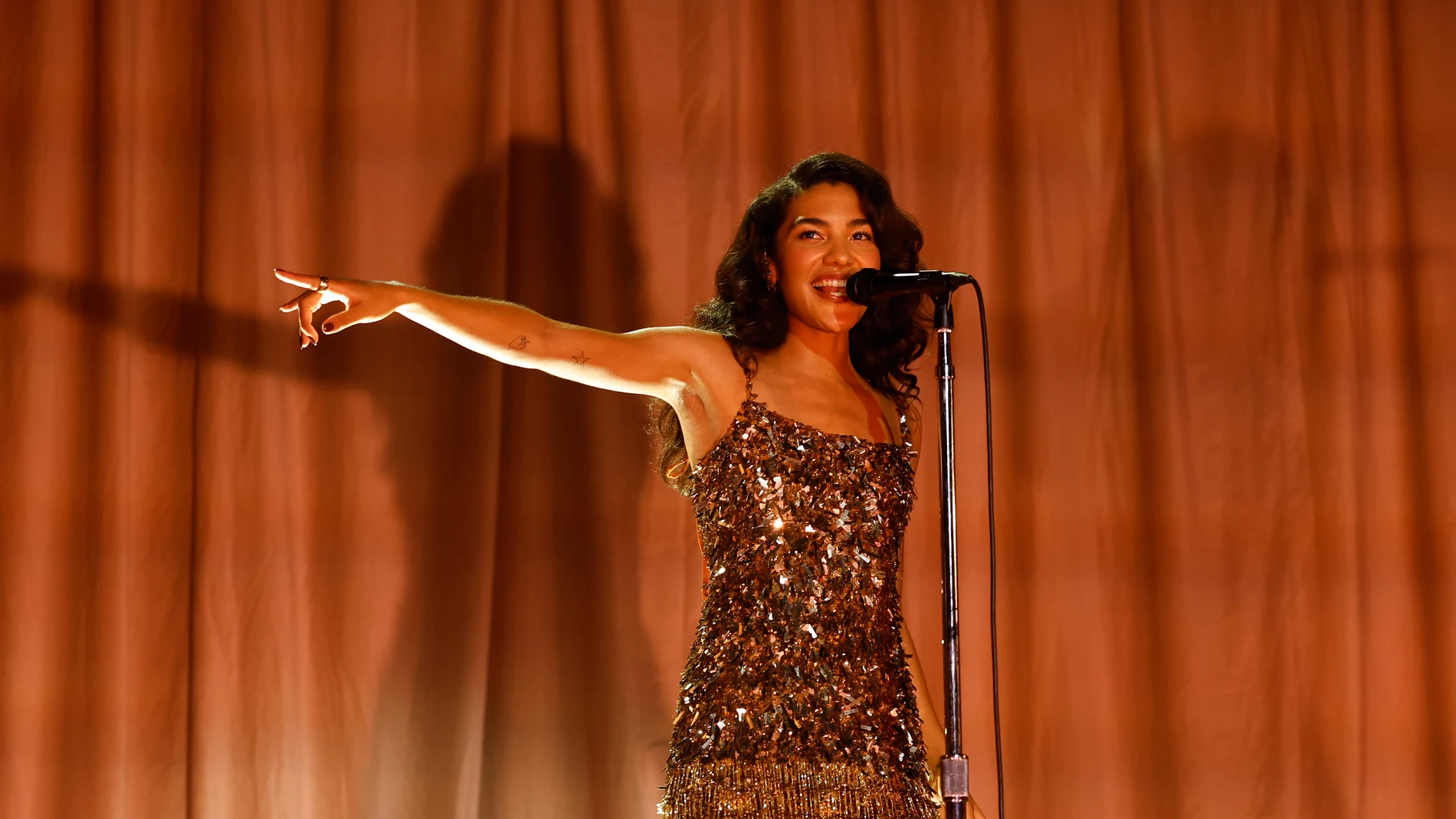 La artista Olivia Dean La artista Olivia Dean