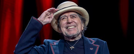 Sabina en el último concierto de su carrera, en el Movistar Arena de Madrid