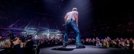 Dani Fernández en el Movistar Arena, en marzo de 2025 Dani Fernández en el Movistar Arena, en marzo de 2025