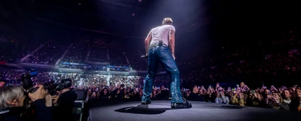 Dani Fernández en el Movistar Arena, en marzo de 2025 Dani Fernández en el Movistar Arena, en marzo de 2025
