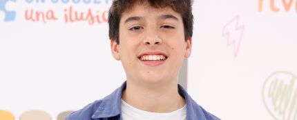 Gonzalo Pinillos durante un evento solidario en Madrid