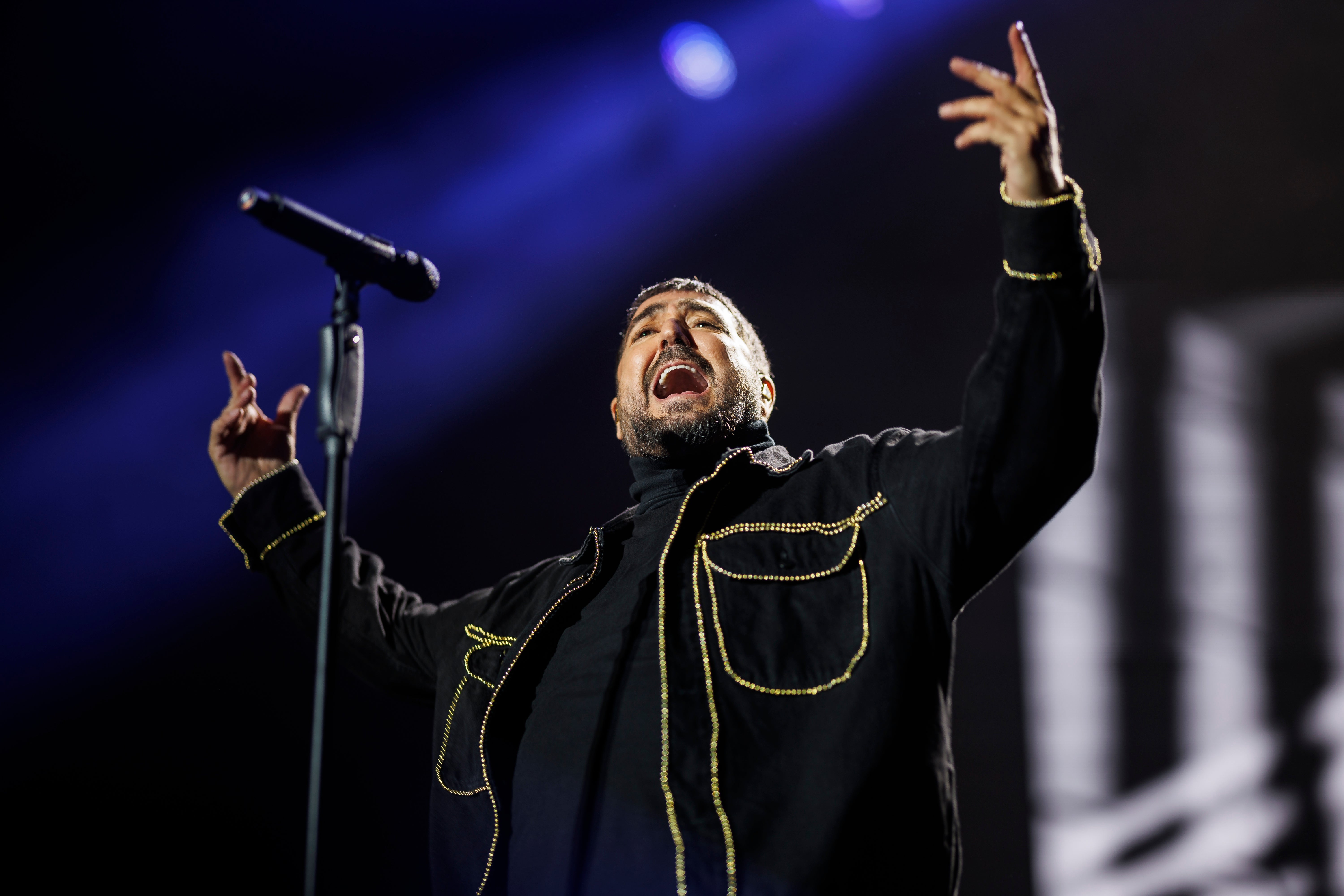 Antonio Orozco en su concierto en el Movistar Arena de Madrid Antonio Orozco en su concierto en el Movistar Arena de Madrid