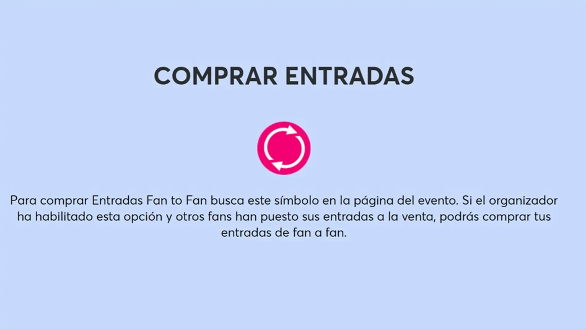 Cómo comprar en el Fan to Fan Cómo comprar en el Fan to Fan
