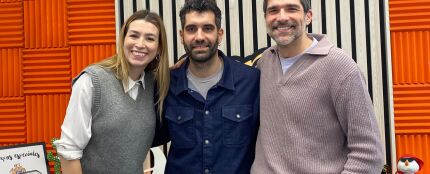 Tamar Novas con Eva Soriano y Nacho García Tamar Novas con Eva Soriano y Nacho García