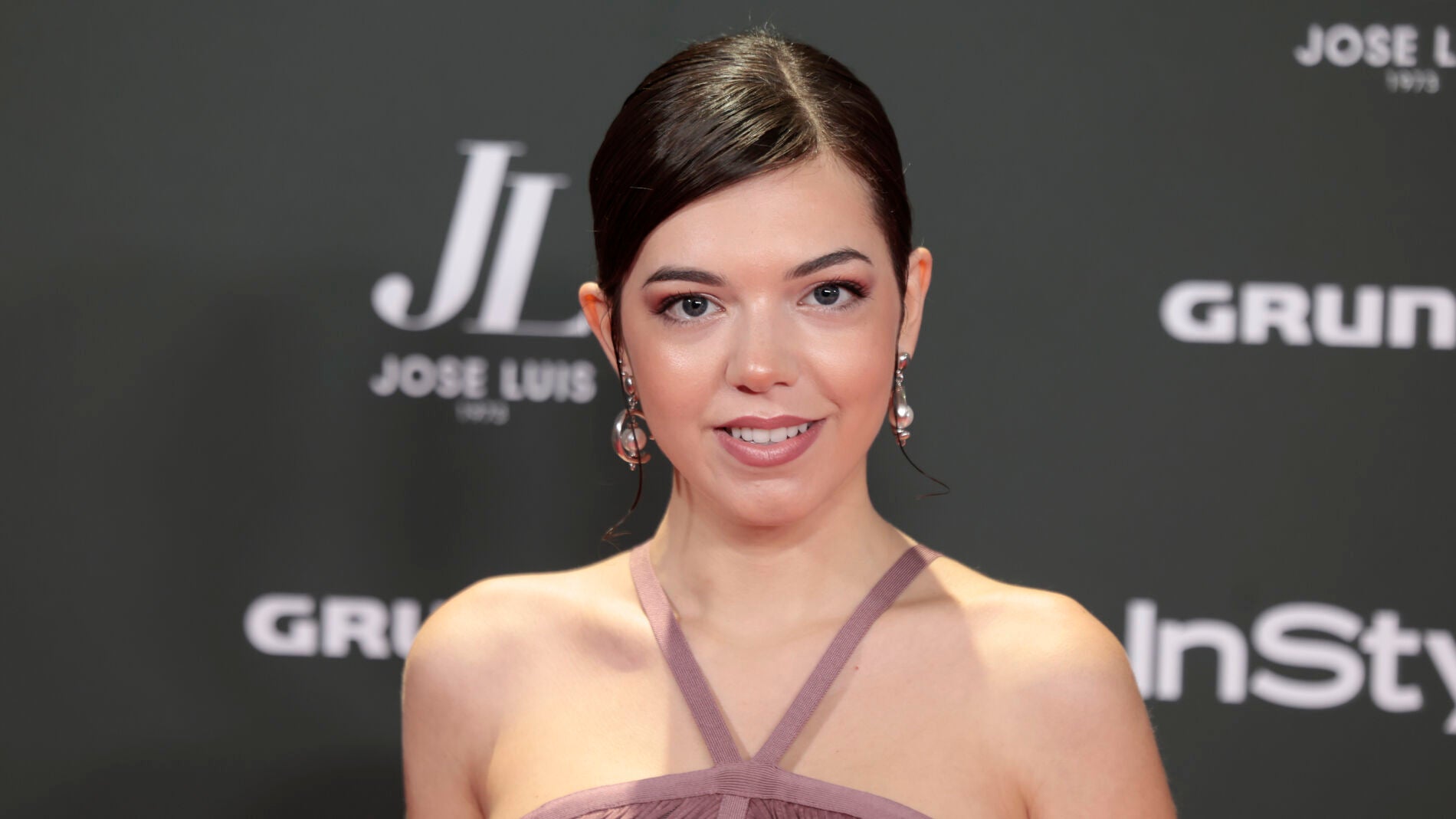 Paula Gallego durante el photocall de unos premios en Madrid