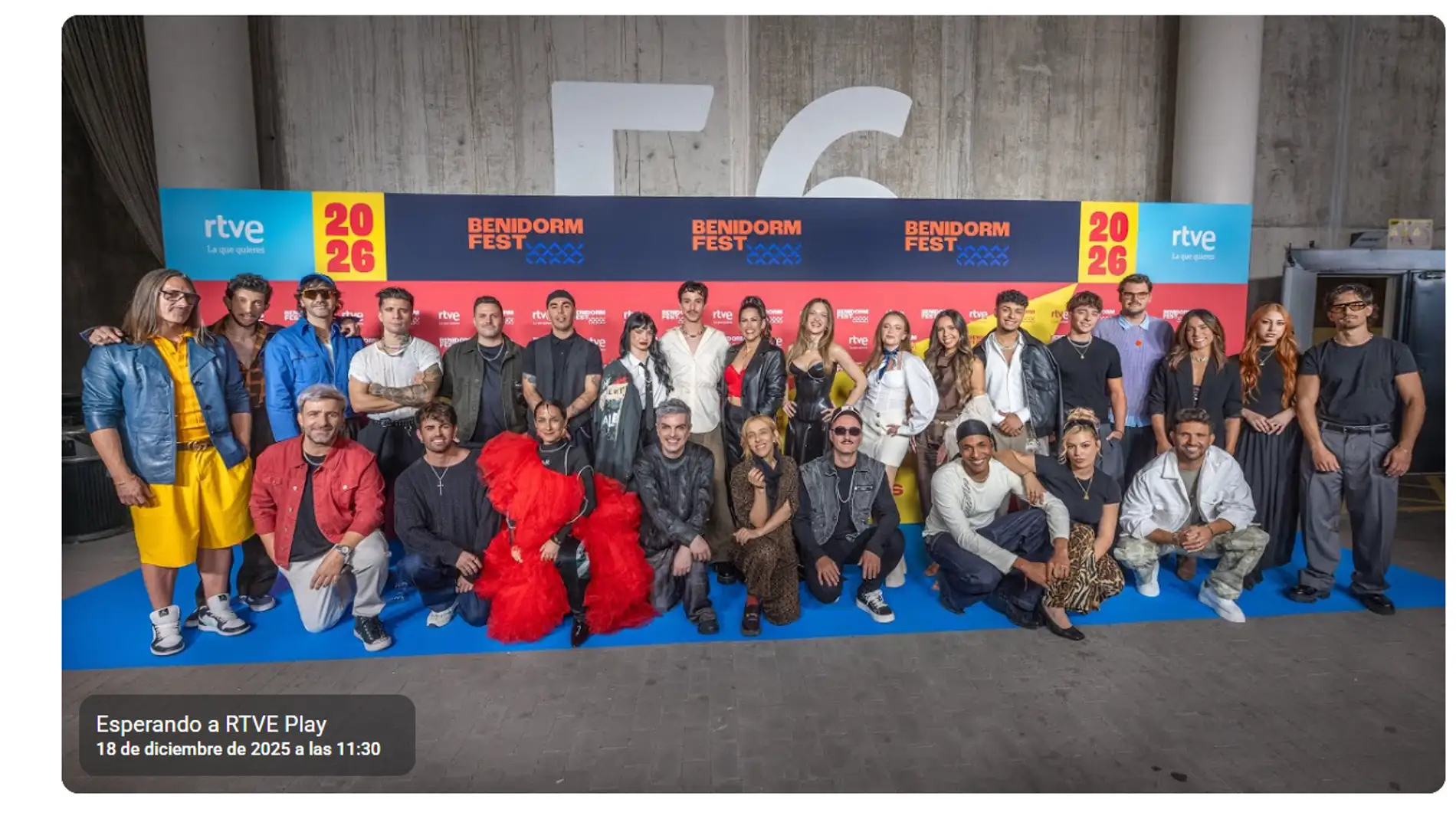 Directo del Benidorm Fest 2026 en RTVE Directo del Benidorm Fest 2026 en RTVE