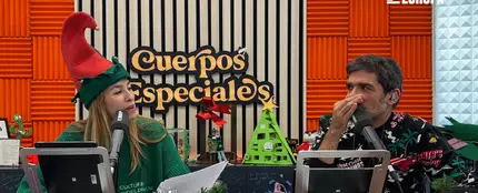 Eva Soriano y Nacho García en Cuerpos especiales Eva Soriano y Nacho García en Cuerpos especiales
