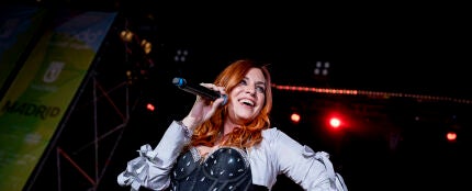 Leire Mart&iacute;nez durante un evento en Madrid