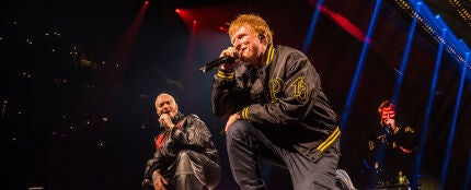 Ed Sheeran y J Balvin, en marzo de 2025