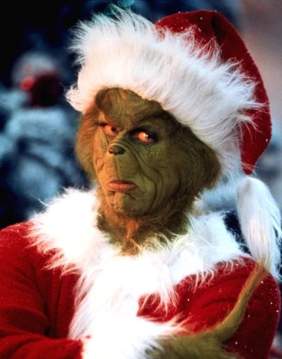 Jim Carrey en la película El Grinch (2000) Jim Carrey en la película El Grinch (2000)