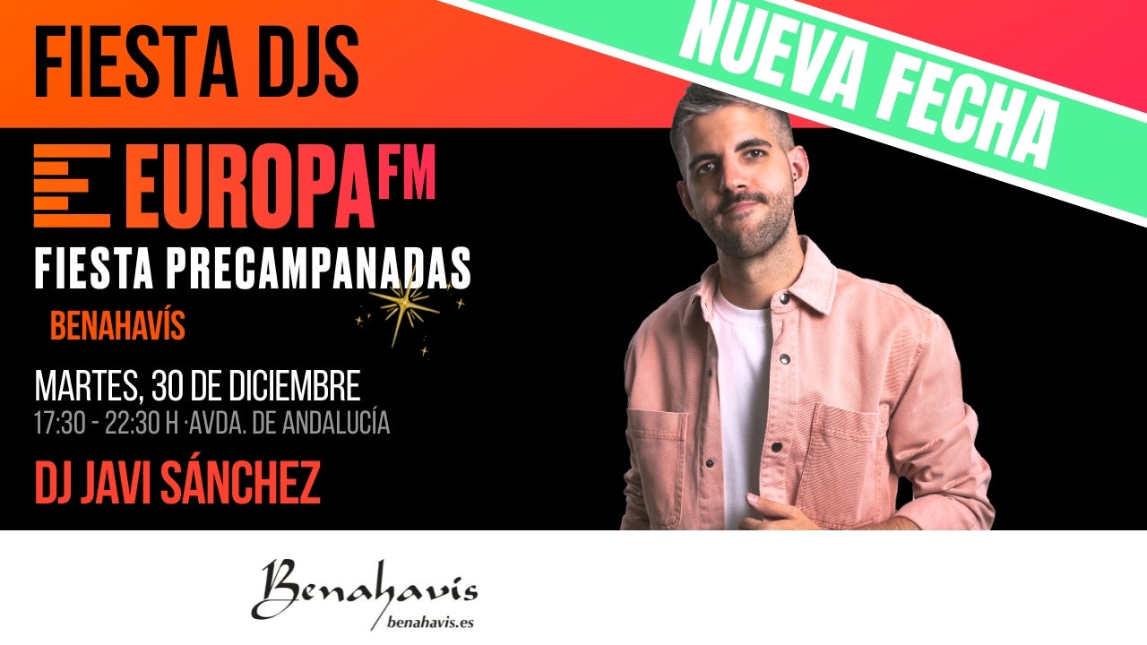 Despide el año a lo grande en las Precampanadas de Europa FM en Benahavís (Málaga) Despide el año a lo grande en las Precampanadas de Europa FM en Benahavís (Málaga)
