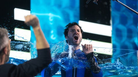 La emoción de Willy Bárcenas con sus 4:01 minutos en la apnea de El Desafío