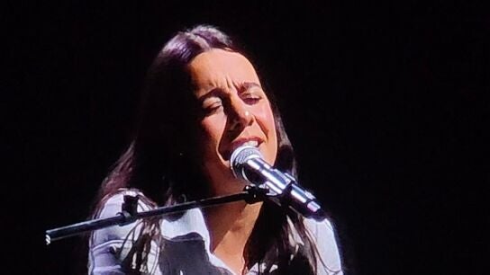 Valeria Castro en el Movistar Arena de Madrid