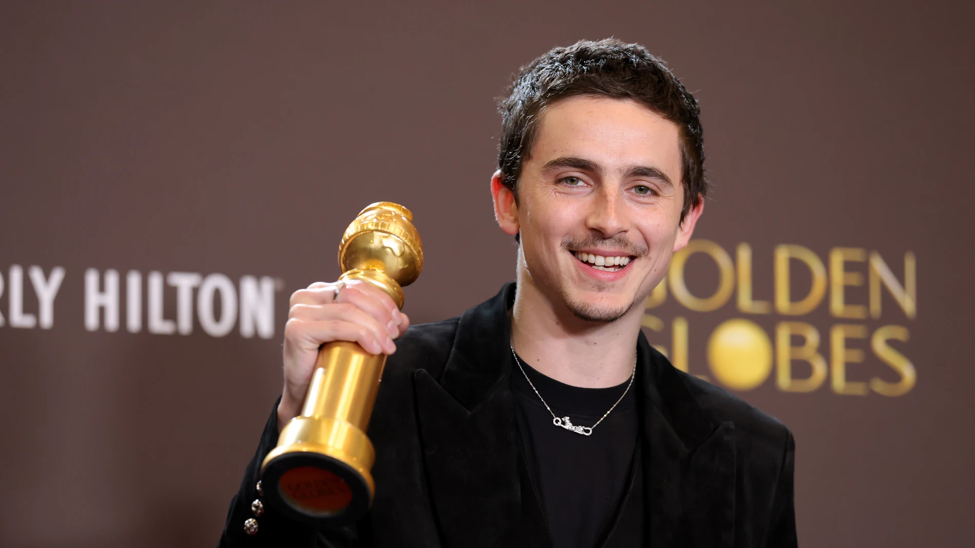 Timothée Chalamet en los Globos de Oro 2026 Timothée Chalamet en los Globos de Oro 2026