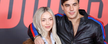 Ana Mena y &Oacute;scar Casas en la premier de '&iacute;dolos'