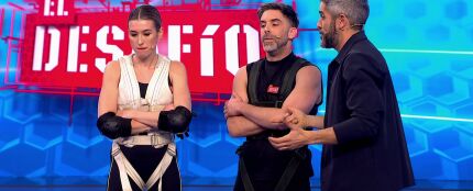 La indignaci&oacute;n de Eva Soriano tras caer del tabl&oacute;n