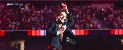 Manuel Carrasco en el Santiago Bernab&eacute;u