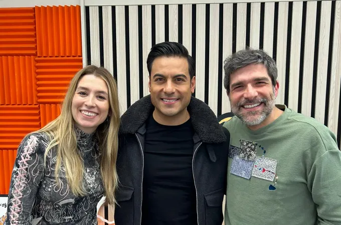 Carlos Rivera, con Eva Soriano y Nacho García en Cuerpos especiales Carlos Rivera, con Eva Soriano y Nacho García en Cuerpos especiales