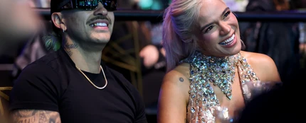 Karol G y Feid en los Billboard Women in Music de 2024 Karol G y Feid en los Billboard Women in Music de 2024