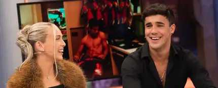Ana Mena y Óscar Casas en 'El Hormiguero' Ana Mena y Óscar Casas en 'El Hormiguero'
