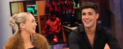 Ana Mena y Óscar Casas en 'El Hormiguero' Ana Mena y Óscar Casas en 'El Hormiguero'