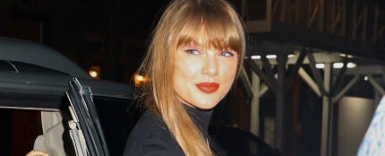 Taylor Swift llegando a un evento en Nueva York