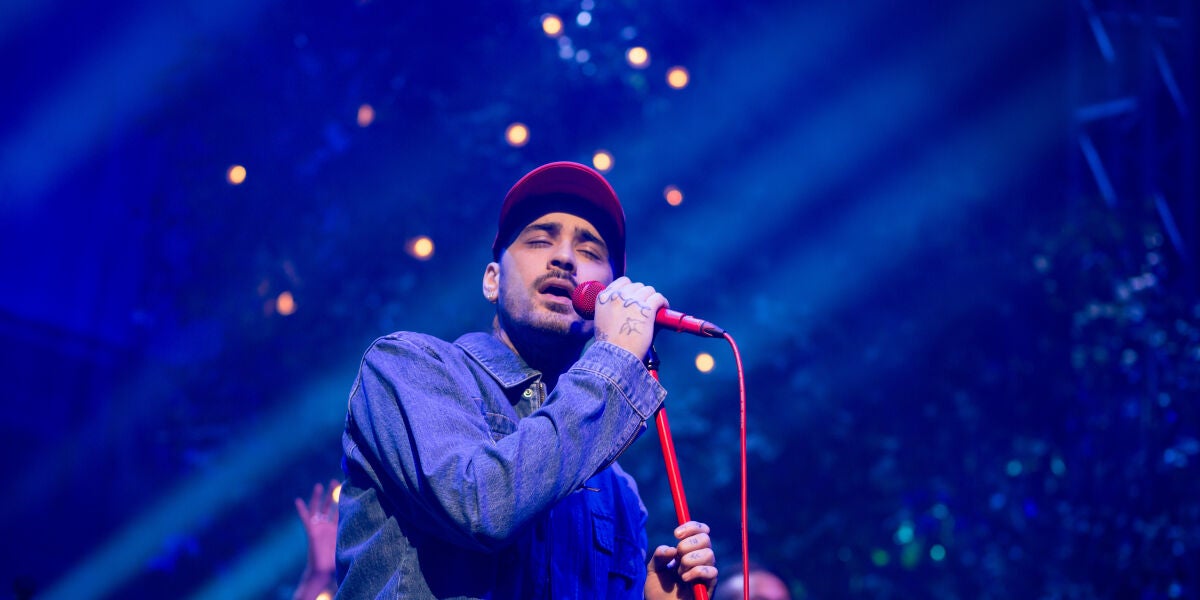 Zayn Malik, exmiembro de One Direction, en una actuaci&oacute;n en enero de 2025