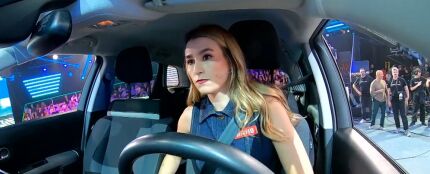 Eva Soriano, concentrada durante su prueba en la Gala 3 de 'El Desaf&iacute;o 6'