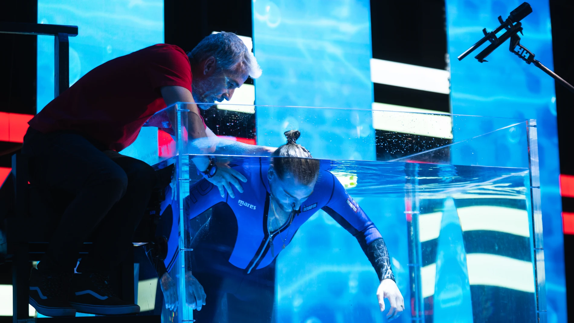 La apnea de Eduardo Navarrete en 'El Desafío 6' La apnea de Eduardo Navarrete en 'El Desafío 6'