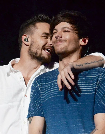 Liam Payne y Louis Tomlinson en 2015 Liam Payne y Louis Tomlinson en 2015