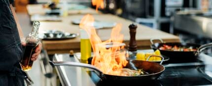 Cocina de un restaurante