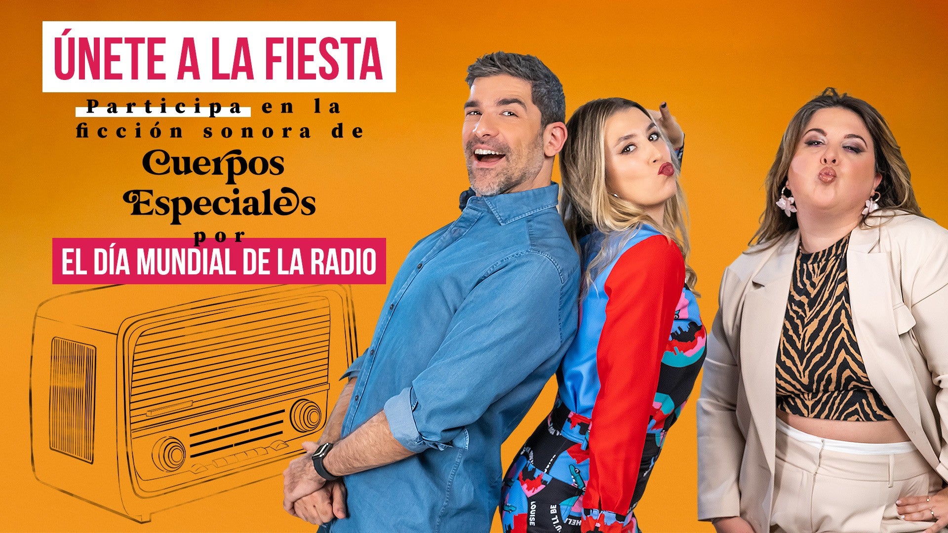 ¿Qué personaje no quieres que falte en la ficción sonora de 'Cuerpos especiales'?