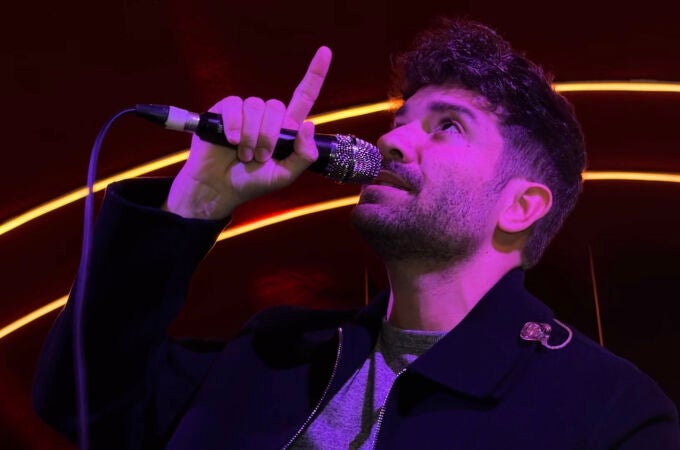 Pablo Alborán en Local de Ensayo Europa FM