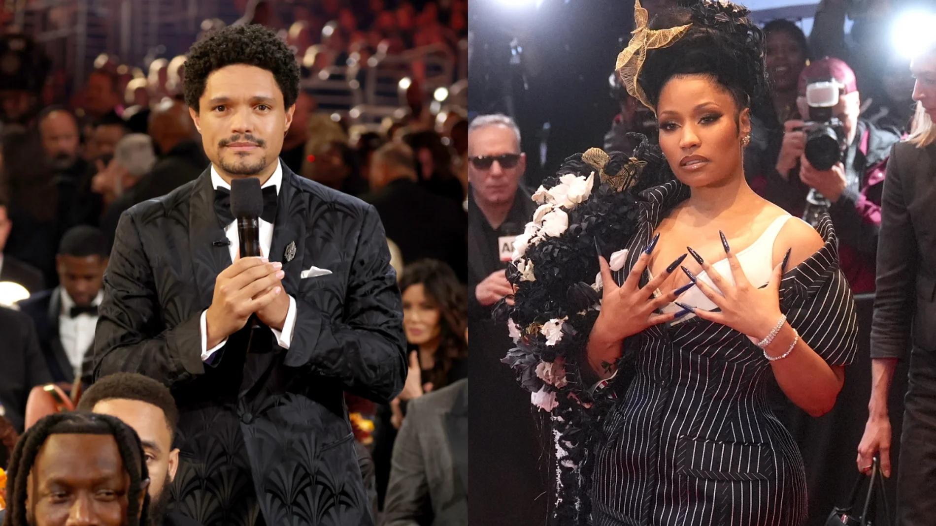 Trevor Noah ataca a Nicki Minaj en los Grammy Trevor Noah ataca a Nicki Minaj en los Grammy