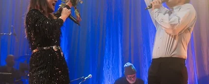 Eva Amaral y Juanjo Bona en el fin de gira 'Tan Mayo y Tan Bonito' Eva Amaral y Juanjo Bona en el fin de gira 'Tan Mayo y Tan Bonito'