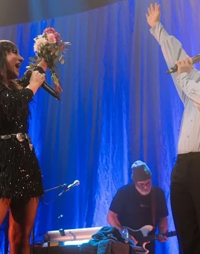 Eva Amaral y Juanjo Bona en el fin de gira 'Tan Mayo y Tan Bonito' Eva Amaral y Juanjo Bona en el fin de gira 'Tan Mayo y Tan Bonito'