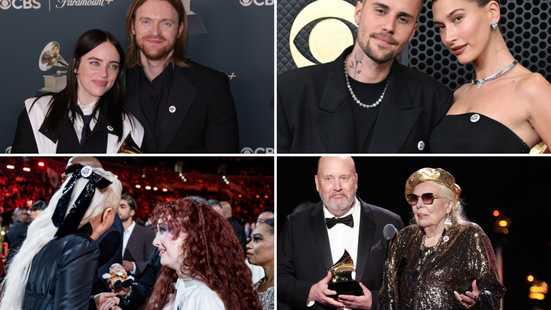 Los mensajes contra el ICE de la gala los Grammy 2026