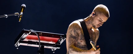 Justin Bieber actuando en los Grammy Justin Bieber actuando en los Grammy