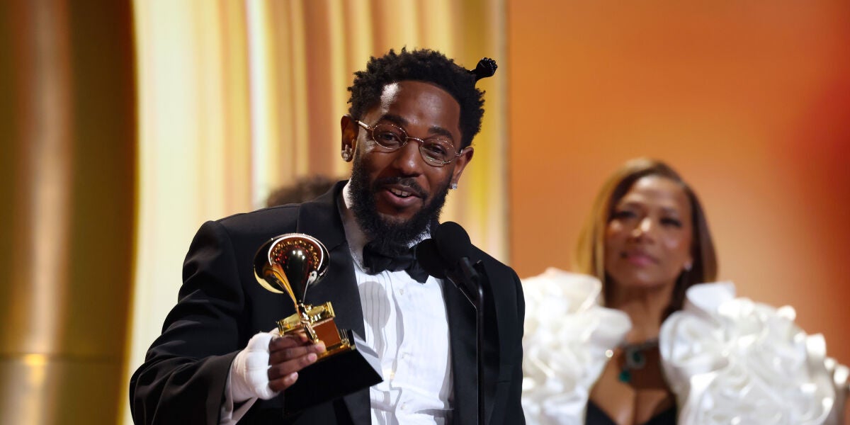 Kendrick Lamar en los premios Grammy