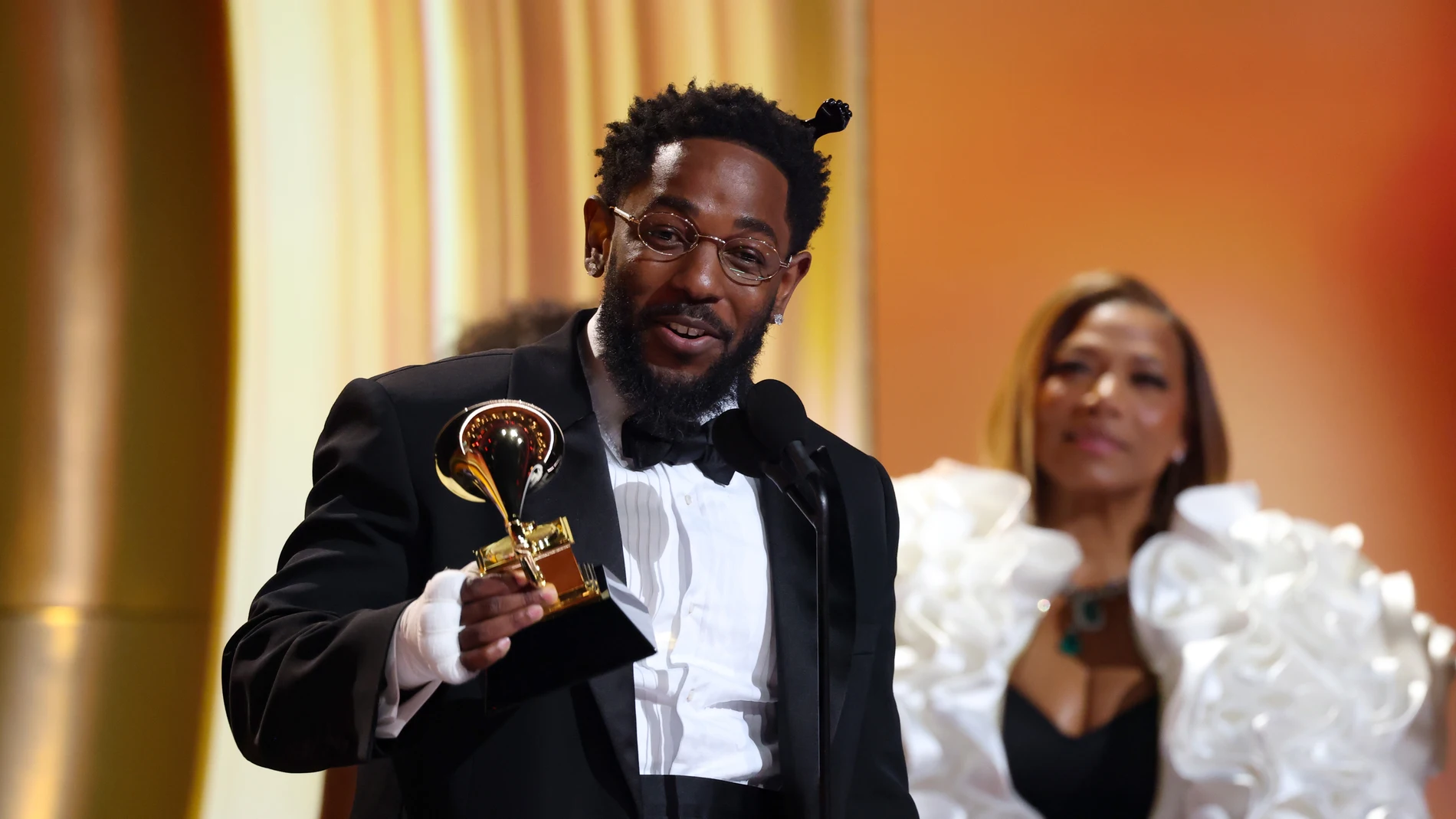 Kendrick Lamar en los premios Grammy Kendrick Lamar en los premios Grammy