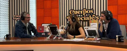 Xoel López, en su entrevista con Eva Soriano y Nacho García en 'Cuerpos especiales' Xoel López, en su entrevista con Eva Soriano y Nacho García en 'Cuerpos especiales'