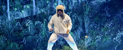 Bad Bunny, en uno de los conciertos de su residencia en Puerto Rico. Bad Bunny, en uno de los conciertos de su residencia en Puerto Rico.