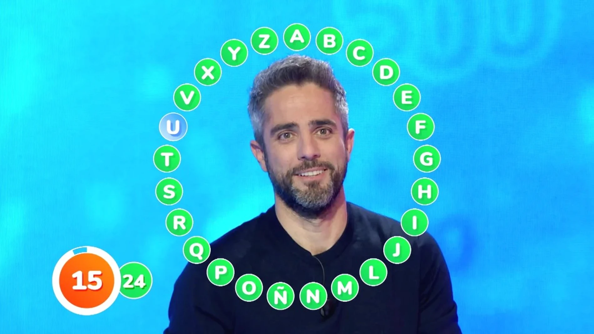 Roberto Leal en 'Pasapalabra' Roberto Leal en 'Pasapalabra'